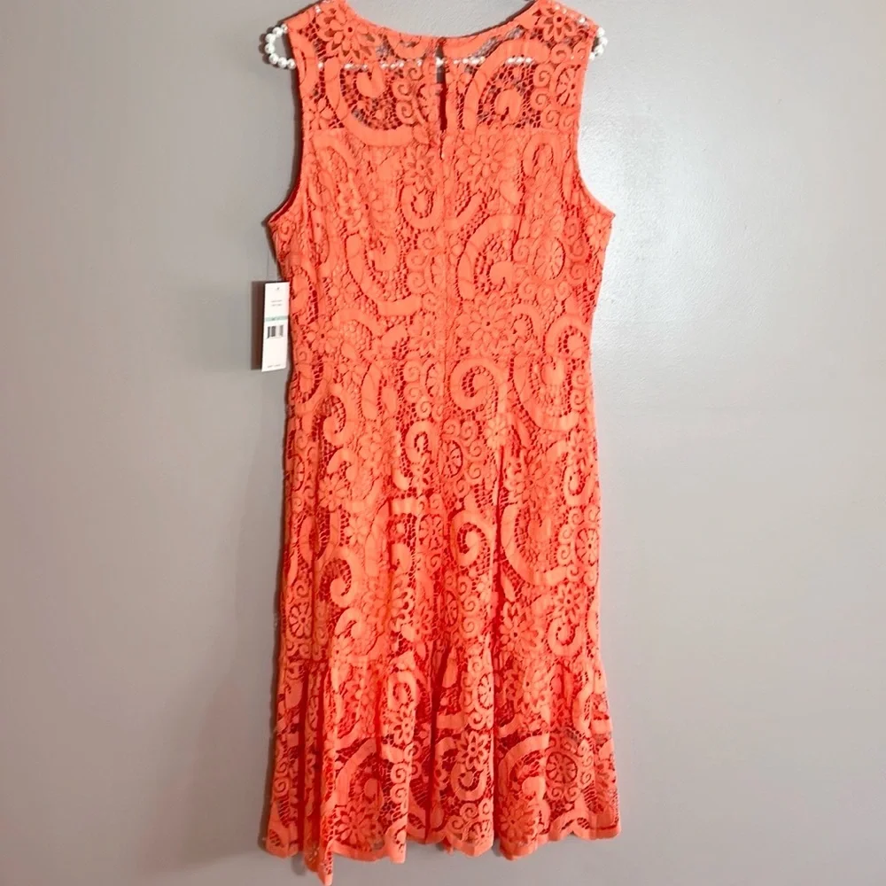 Nanette Lepore Sleevless Flounce Dress - Picture 5 of 8